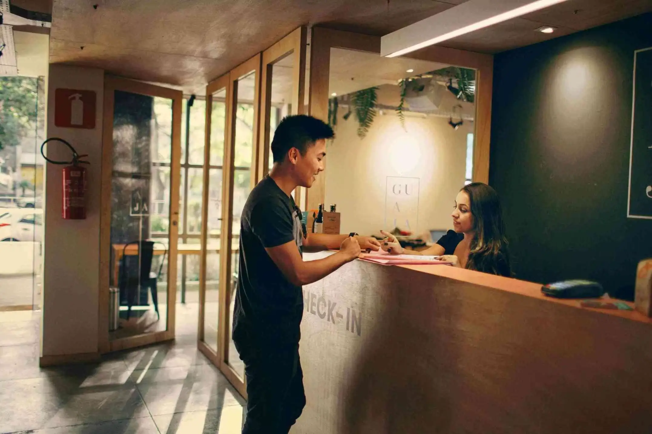 Front desk training